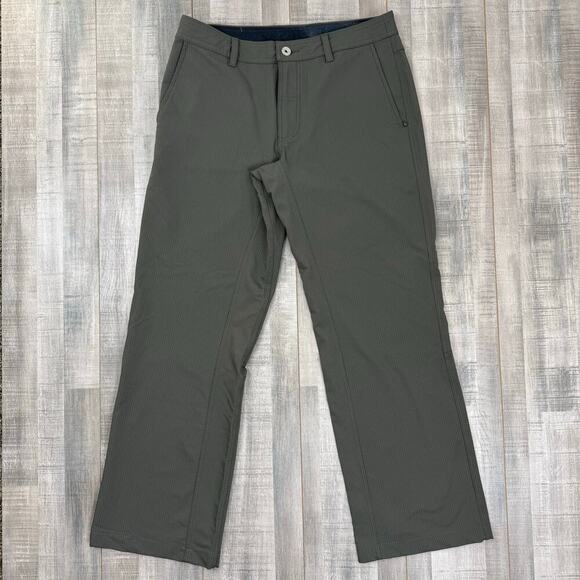 Lululemon Athletica Pants Mens 34 Gray Straight Leg Outdoor Casual